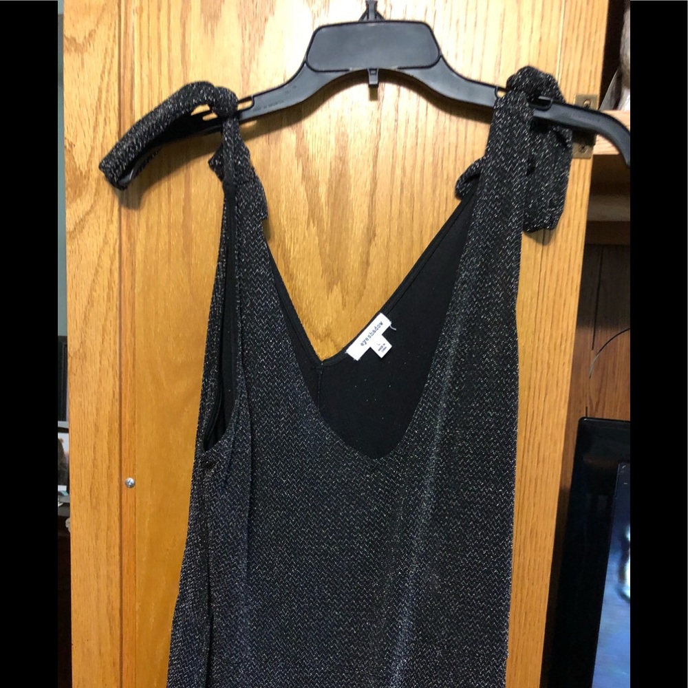 Silver and black jumpsuit